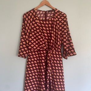 Halogen multicolored dress